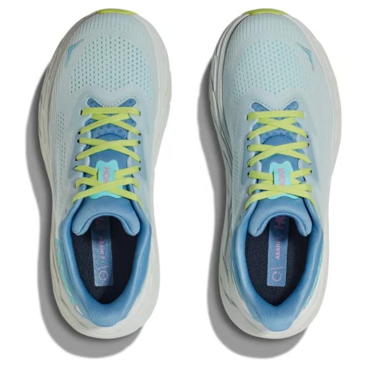 HOKA One One Arahi 7 Удобные Универсальные Амортизирующие Прочные Низкие Кроссовки для Трейлраннинга Женские кроссовки Бело-синие 1147890-ISK