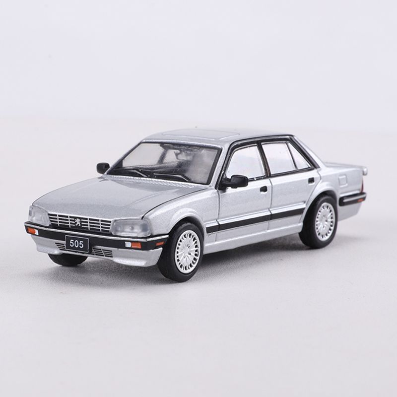 DCT 1/64 Peugeot 505 Седан Металлическая Машинка Литье под Давлением и Игрушечные Транспортные Средства Модель Автомобиля Миниатюрная Масштабная Модель Автомобиля Для Детей