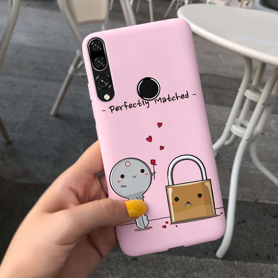 For Huawei Y9 Prime 2019 Case STK-L21 Stylish Flower Cartoon Phone Cover For Huawei Y9 Y 9 Prime 2019 Cases Fundas Coque Bumper