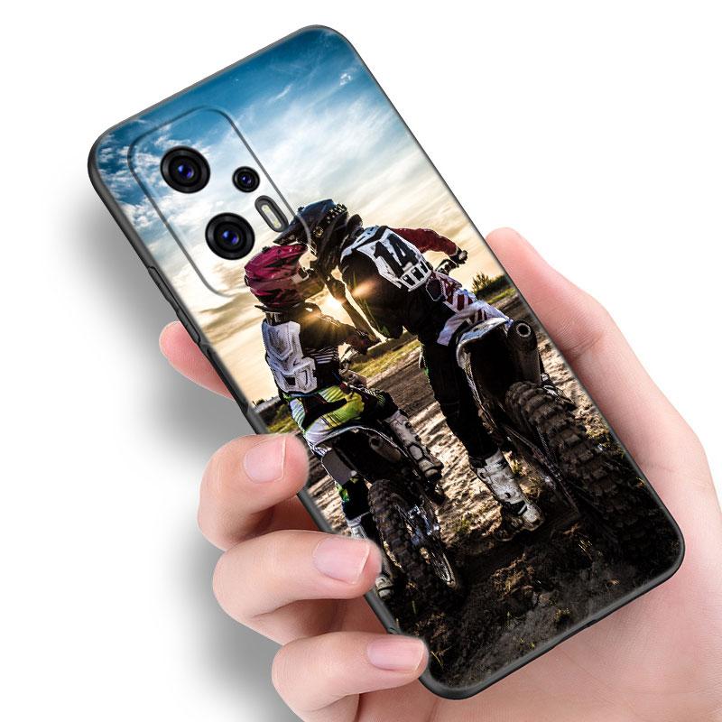 Чехол для телефона Moto Cross Motorcycle Sports для Xiaomi POCO F2 F3 M2 M3 M4 X3 X4 Pro NFC F4 GT 5G F1 X2 C3 C31 C40 M5S черный чехол