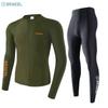 Mens Full Coverage UV Protection Rash Guard Set Long Sleeve Swimwear Snorkeling Surfing Swimming