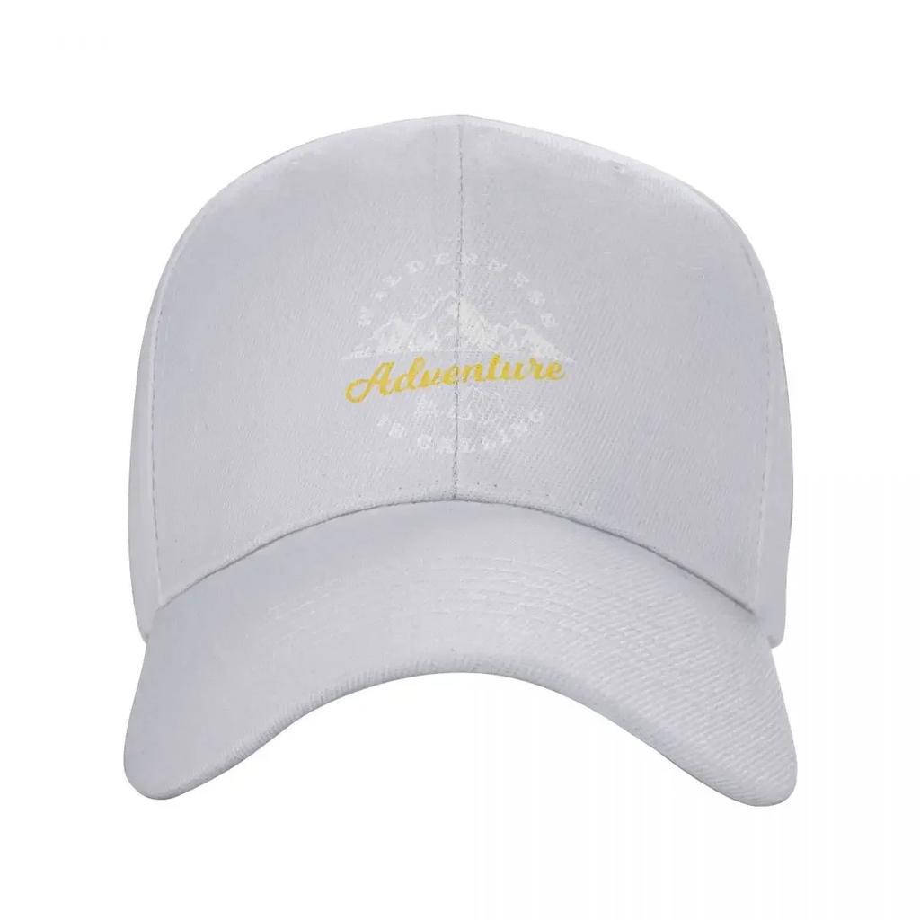 Custom Wilderness Adventure Calling Baseball Cap for Unisex Women Adjustable Explore Camping Dad Hat Sun Protection Snapback C