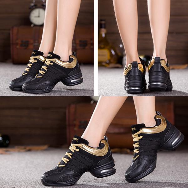 28-44 ярдов, полноразмерные танцевальные туфли, современные танцевальные туфли с сеткой, танцевальная обувь с мягкой подошвой, спортивная обувь с мягкой подошвой на воздушной подушке, дышащая сетка