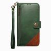 Leather Wallet Flip Case for Samsung Galaxy A17 A16 A15 A14 A13 A12 A07 A06 A05 A05S A04S Phone Cover Detachable Wrist Strap