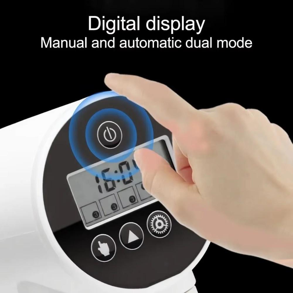 200 мл Большая емкость Таймер кормления питомцев Автоматическая кормушка для рыб Черепаха Петушок Кои