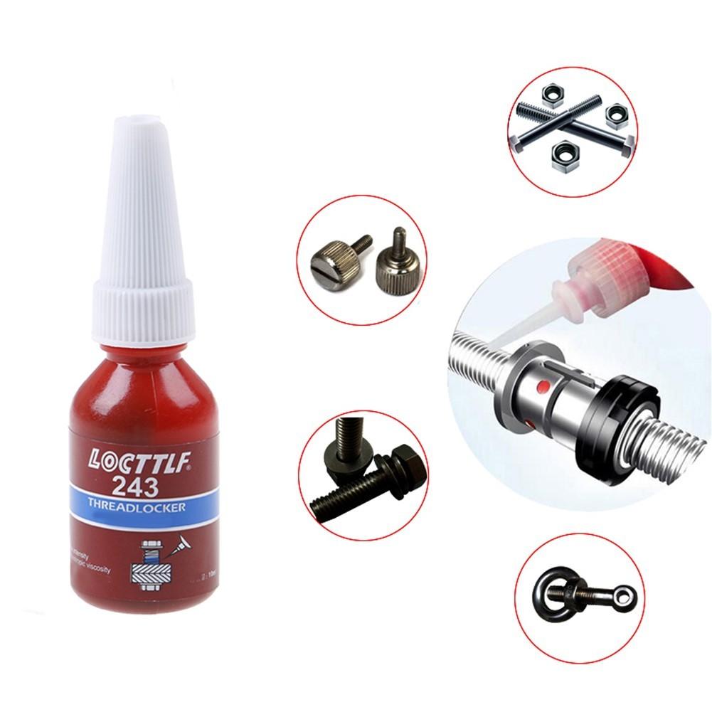 LOCTITE 222 242 243 263 271 277 ФИКСАТОР 10 мл Средство для фиксации винтов, аксессуары Нет