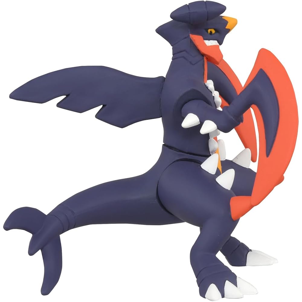 Takara Tomy Pokemon Moncolle Мега Гаргарчомп Коллекционная фигурка 10 см
