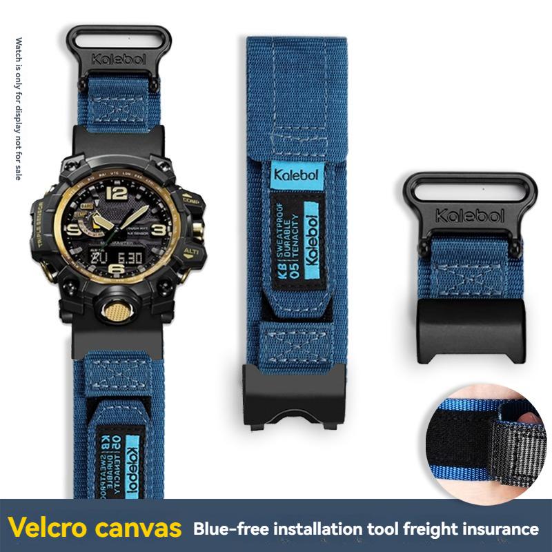 Для Casio G-SHOCK mudmaster GWG-1000/GB серии спортивный альпинизм нейлоновый холщовый ремешок для часов мужской аксессуар браслет