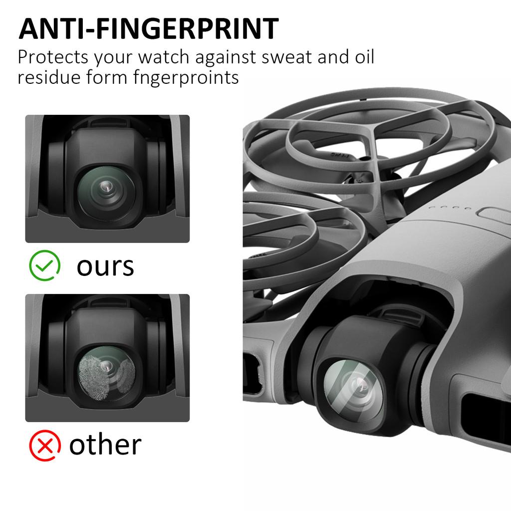 HD Прозрачное закаленное стекло для дрона DJI Neo 2 - Защитная пленка для линзы с защитой от царапин, подходящая для аксессуара камеры CMOS 1/2 дюйма