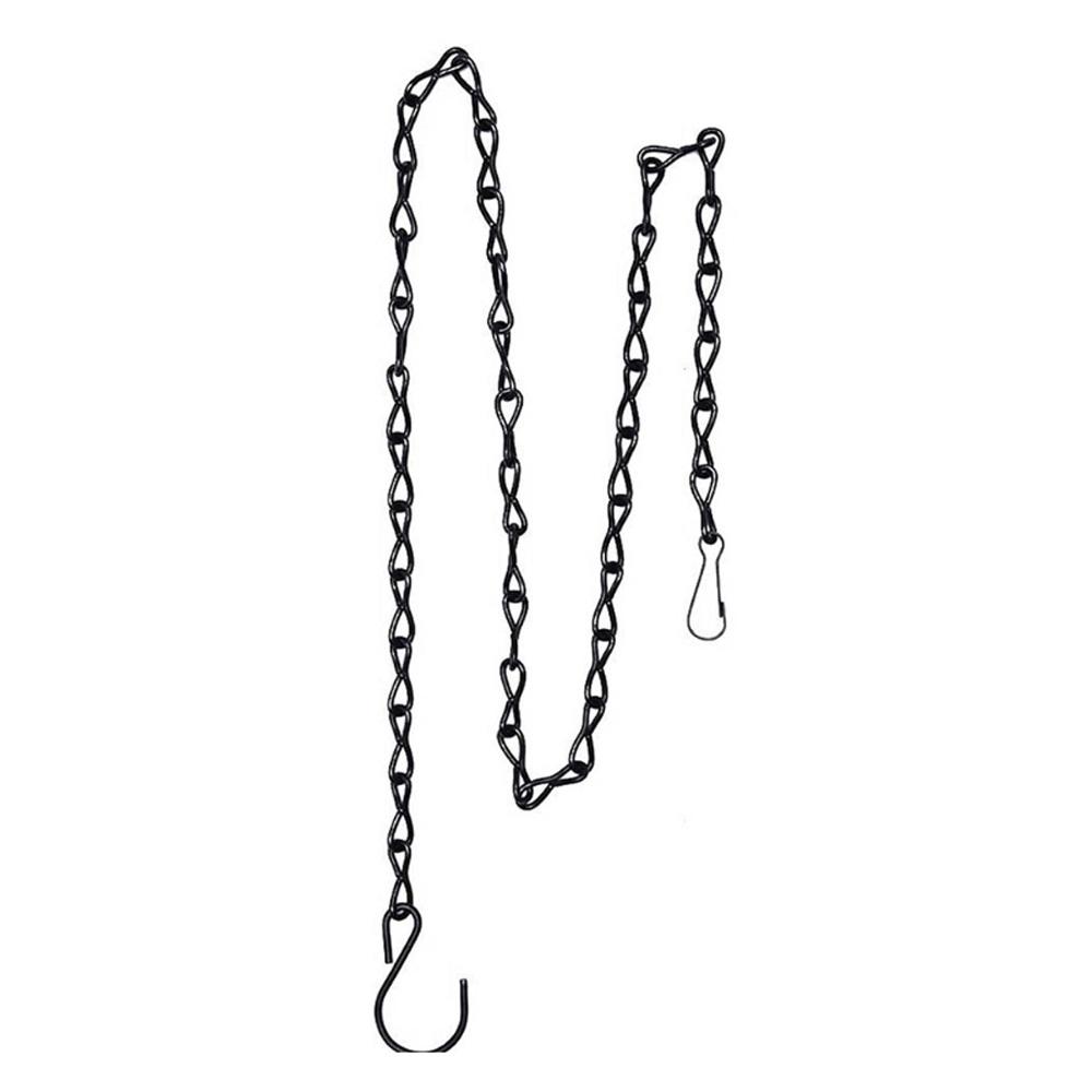 Metal Hanging Chain 24/50/90cm Flower Pot Basket Bird Feeders Planters Lanterns Hanging Chains Wedding Home Garden Plant Hangers