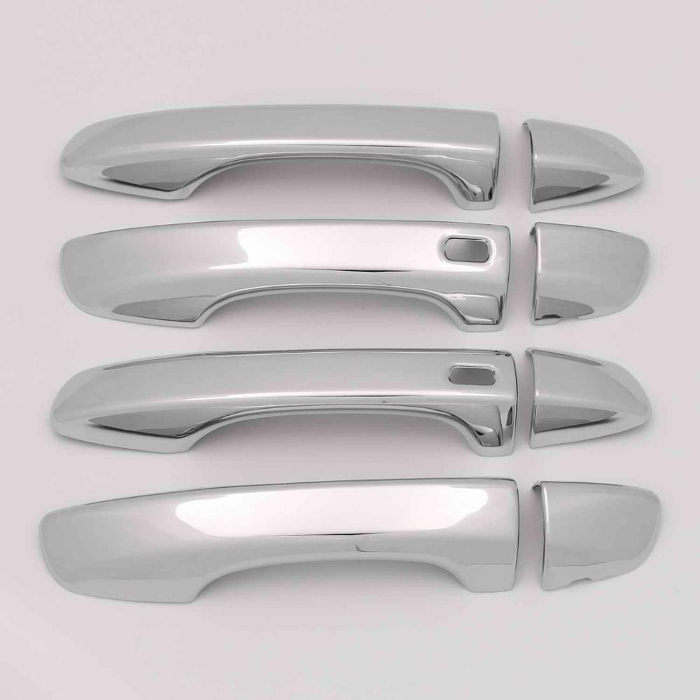 FOR Volkswagen Passat B8 2016- Accessory glossy chrome silver door handle covers trim 2017 2018