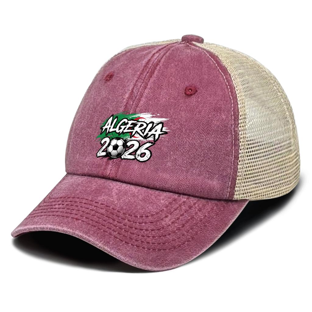 ALGERIA Flag Printed Baseball Cap Adjustable Leisure Unisex Hip Hop Casual Sports Hat For Unisex Women Outdoor Caps Gift