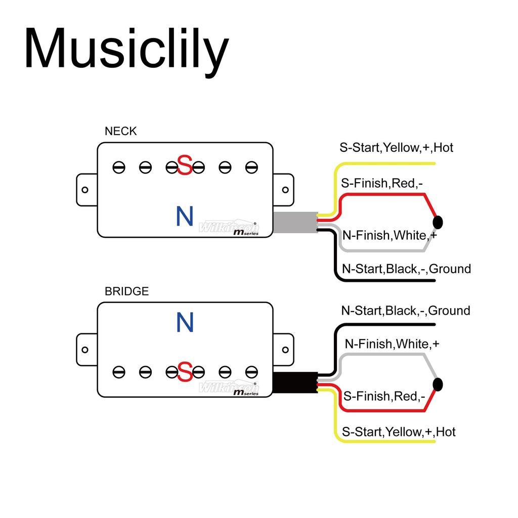 Wilkinson Vintage Alnico 5 PAF Humbucker Pickup PU Set LP для электрогитары Les Paul Electric Chrome, (Набор 2)
