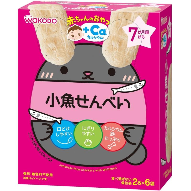 Baby Snack + Ca Small Fish Senbei (AO1) 2 sheets x 6 packs