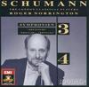 CD SCHUMANN, NORRINGTON; LCP - Symphonies 3 & 4  CDC7540252 EMI Digital 1990 Europe Classical Used