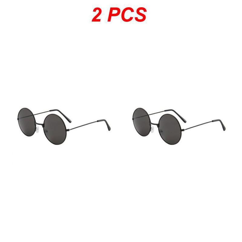 2/4/6PCS Shades Vintage Tac Lens Material Retro Unisex Gafas Sol Mujer Mens And Womens Fishing Camping Goggles Personality