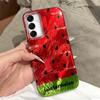 Чехол для телефона с арбузом и вишней для Samsung Galaxy A55 A56 A36 A26 A16 A53 A06 A14 A24 A34 A54 A15 A25 A35 A13 A32 A22