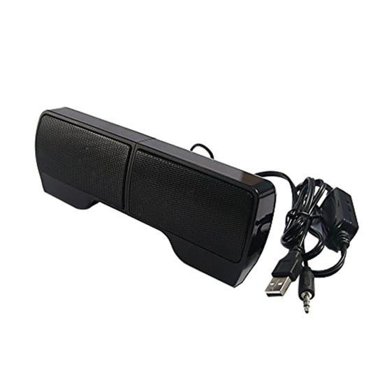 Зажим для компьютерного динамика USB 3,5 мм, провод, регулировка громкости, стереозвук, портативный мини-ноутбук, настольный ПК, звуковая коробка, сабвуфер