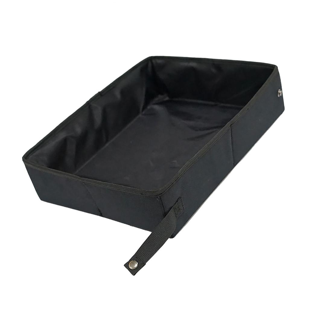 Портативный дорожный лоток для кошек без запаха, легкий, водонепроницаемый, складной дорожный лоток для кошачьих принадлежностей