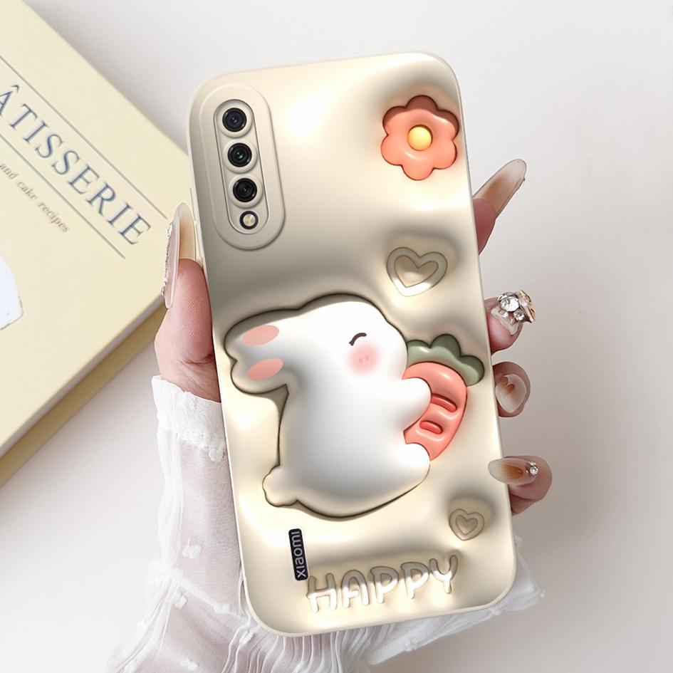 Чехол для Xiaomi Mi A3 MiA3 Ударопрочный Чехол Милый Мультяшный Панда Кролик Мягкий Силикон Матовый ТПУ Чехол для Телефона Для Xiaomi Mi CC9e Capa