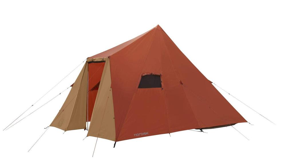 Палатка для кемпинга NORDISK Outdoor Thrym Helm 5 Tipi Type Pole Free PicanteCashew 5 человек (Тримхейм 5 ПУ) 122054