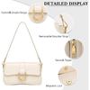 KKXIU Shoulder Bag for Women, Small Handbag Cute Purse Retro Clutch Underarm Hobo Bag