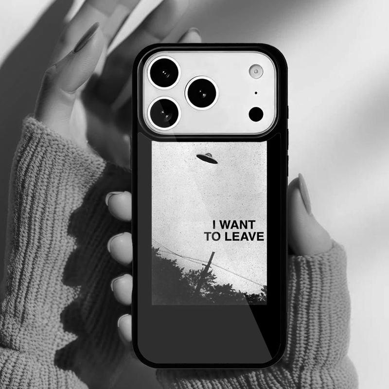 Лучший Чехол для Телефона Секретные Материалы Я Хочу Верить для iPhone 17 16 15 14 13 Pro Max Задняя Крышка для 12 11 Pro Coque