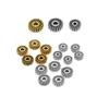 100Pcs 6 7mm Multicolor Tibetan Beads Zinc Alloy Spacer Loose Beads For Diy Jewelry Making Findings Supplies Bracelet Necklace