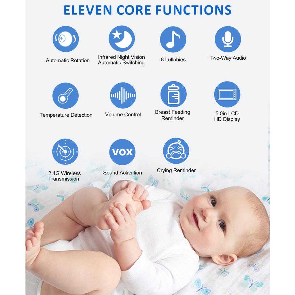 Babymonitor-Няня Baby Monitor Устройство для наблюдения за младенцами