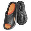 Li-Ning Comfortable Trendy Non-Slip Wear-Resistant Slide Sandals Men Footwear Black Orange LNXV950-1