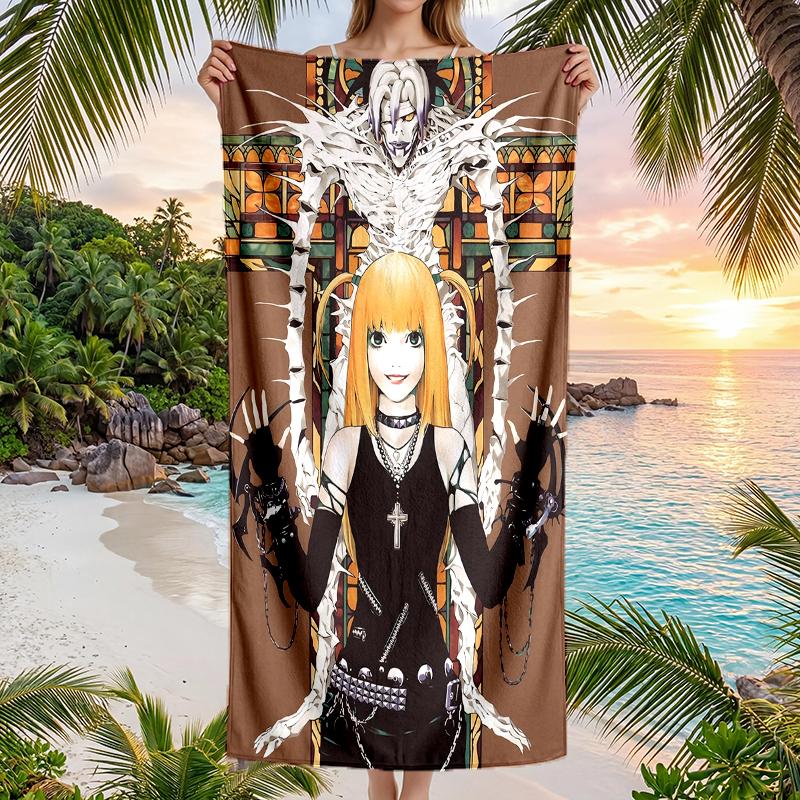 Misamisa Fashion Beach Towel: Ideal for Summer Adventures Soft, absorbent and quick drying suitable for swimming and bathing