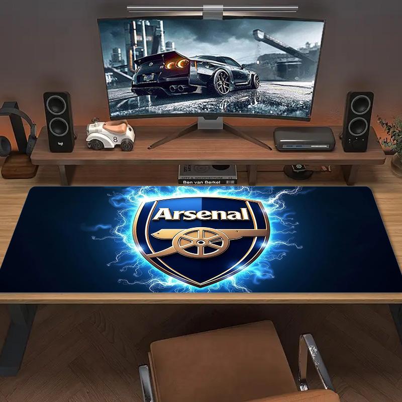 Arsenal Football Club3 Print Cushion Non-slip Laptop Tablet Big Mousepad XXL Mat Mini PC Playmat With Lock edge