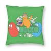 Чехол для подушки Barbapapa Family Love с двусторонним принтом, напольная наволочка с мультяшным ТВ-шоу для гостиной, украшение наволочки