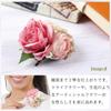 Made in Japan Rose Corsage Brooch Small Clip Formal Entrance Ceremony Graduation Ceremony Wedding Small Bouquet Style Suitable for Children