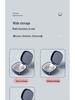 Compact Invisible Braces and Retainers Holder with Easy-Clean Sliding Cover