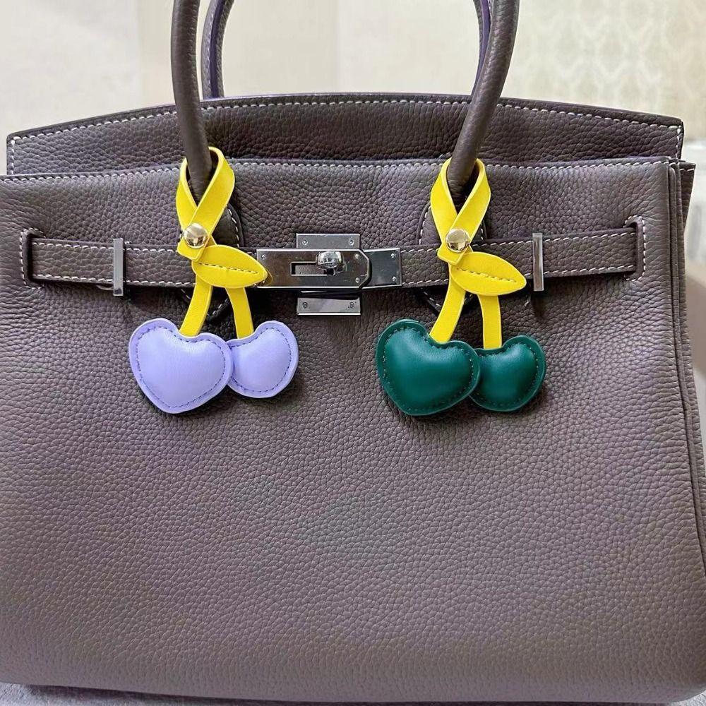 PU Leather PU Leather Hanger Love Bag Pendant Cute Keychain Bag Ornament