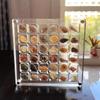 Acrylic Nail Drill Storage Box Transparent Jewelry Collection Box Nail Art Display Case  Earring