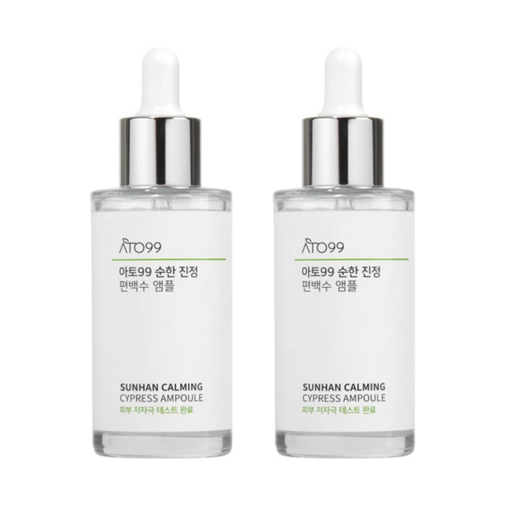 Ato99 Успокаивающая ампула для быстрого высыхания Cica Centella Asiatica Ceramide Panthenol Pore Ampoule 50 мл, 2 шт.
