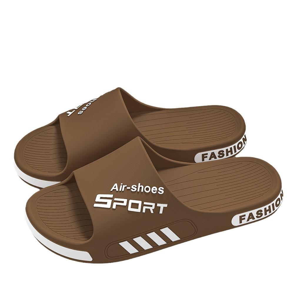 Order A Size Up Quick-drying Non Slip Slide Slippers For Men Women, Summer PVC Casual House Shoes For Indoor Outdoor Shower