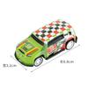 5PCS Kids Cartoon Tin Toys Cute Pull Back Toy Car Children's Mini Car Model Funny Simulation Racing Car Toys Gift