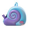 Мультяшный рюкзак в форме улитки со светящимися светодиодными мигающими элементами и дышащим холстом для дошкольников