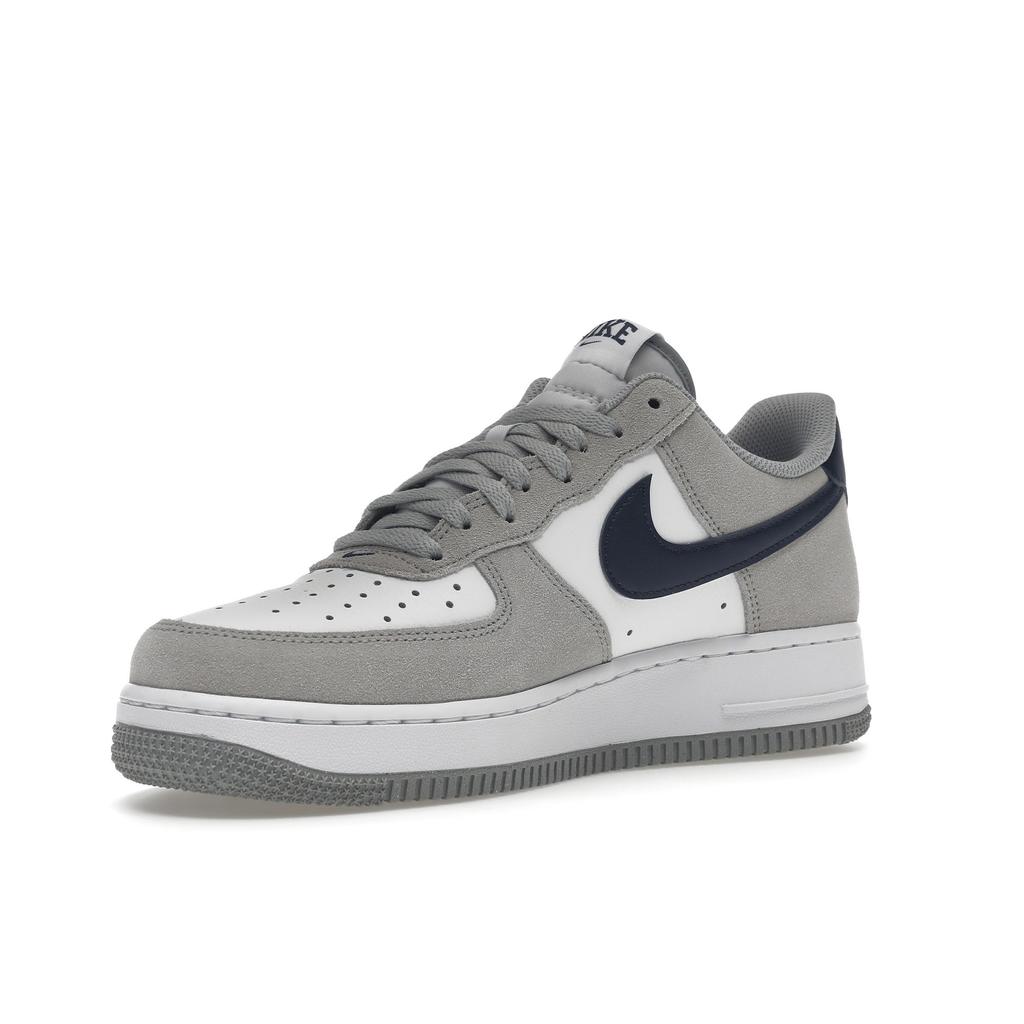 Nike Мужские кроссовки Air Force 1 07 Georgetown серые светло-дымчато-серые Summit-White FD9748-001