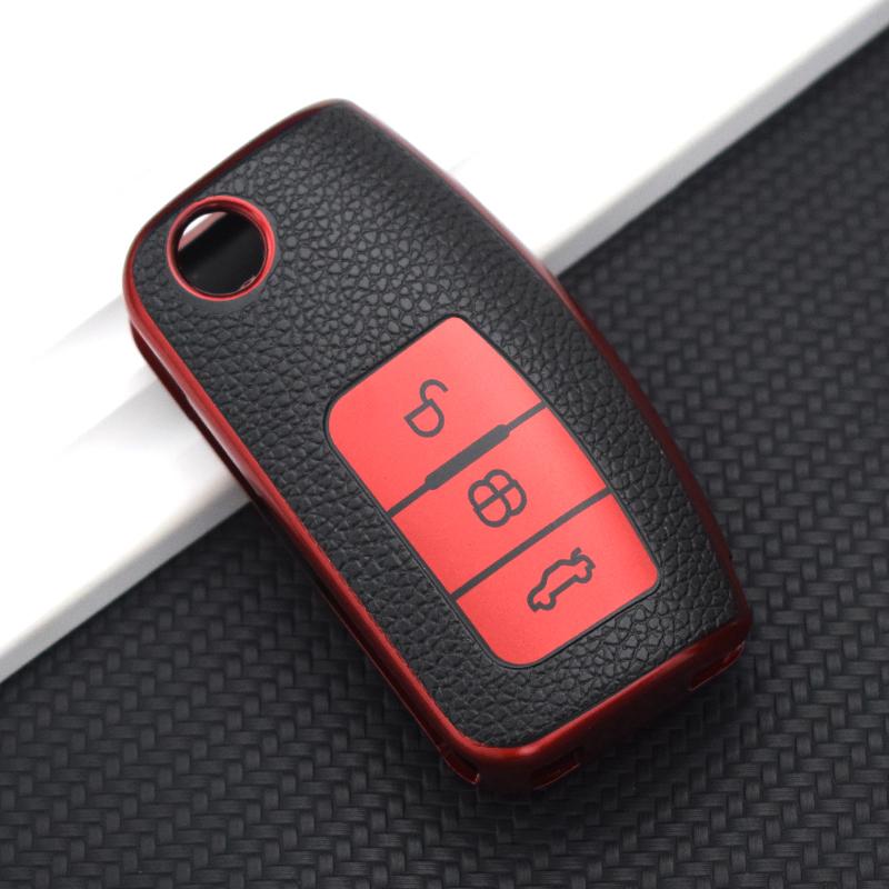 Чехол для ключей из ТПУ для Ford Fiesta Focus 2 Ecosport Kuga Escape Falcon B-Max C-Max Eco Sport Galaxy Key Bag Shell Holder