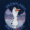 Frozen Childrens/Kids Snowflakes And Smiles Olaf Pullover Hoodie