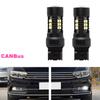 For VW Passat B8 2015 2016 Up 2pcs/lot CANBus Error Free LED Front DRL Daytime Running Lights
