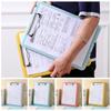 A4 File Organizer A4 File Clipboard Box Case Large Capacity File Storage Writing Clipboard Minimalism Plastic A4 File Folder