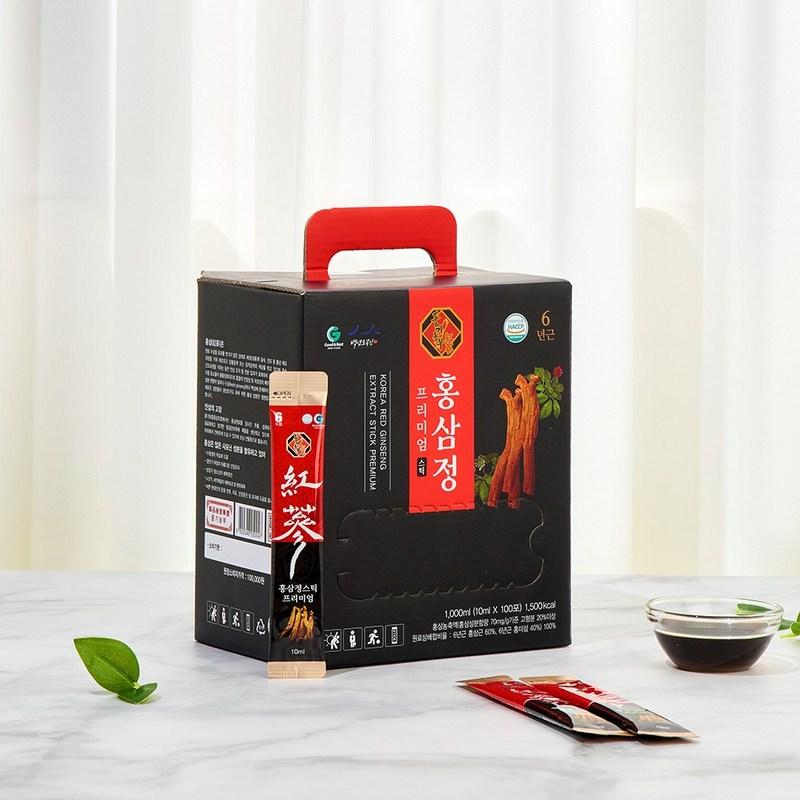 Экстракт красного женьшеня Punggi Farmer в палочках Premium 100 упаковок