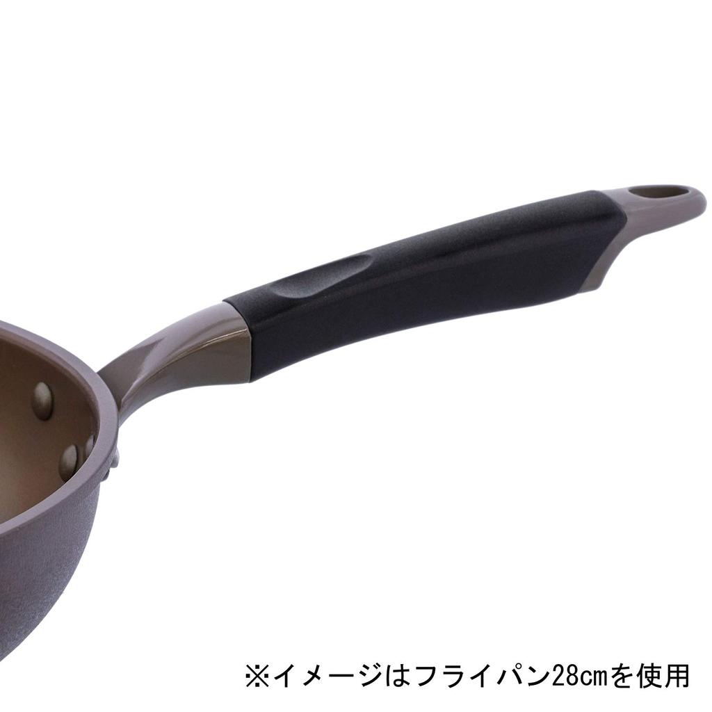 Bestco IH Deep Frying Pan Diamond Coated 26cm Arietta Next ND-8293