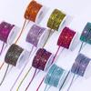 Colors Magic Volcano 5yd 10yd/roll Rhinestones Trim Cup Chain Strass Decorative Applique Crystal Trimmings For Needlework