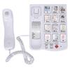 Big Button Corded Telephone Desktop Fixed Landline Phone With One Touch Dial Function Home Phone For Seniors
